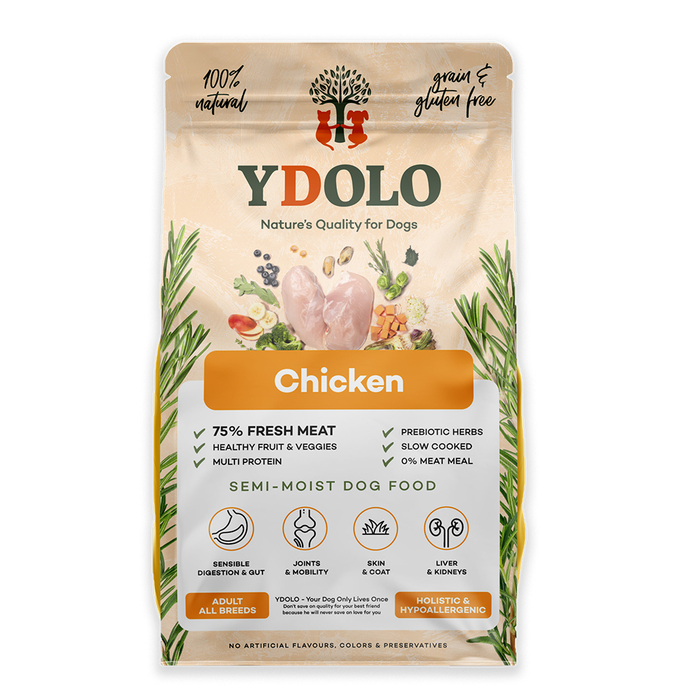 Ydolo chicken - natuurlijke hondenvoeding